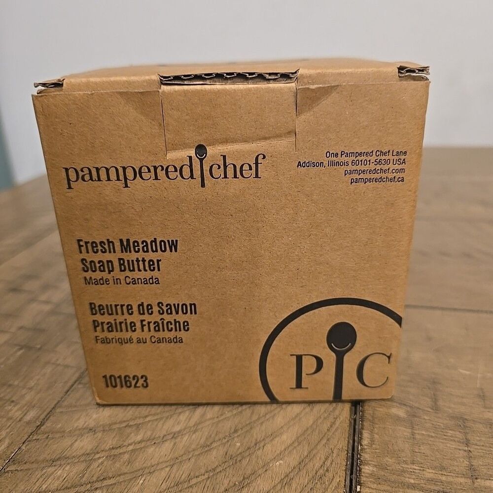 Pampered Chef Fresh Meadow Soap Butter Zero Waste Dish Soap 6.35oz NEW & SEALED